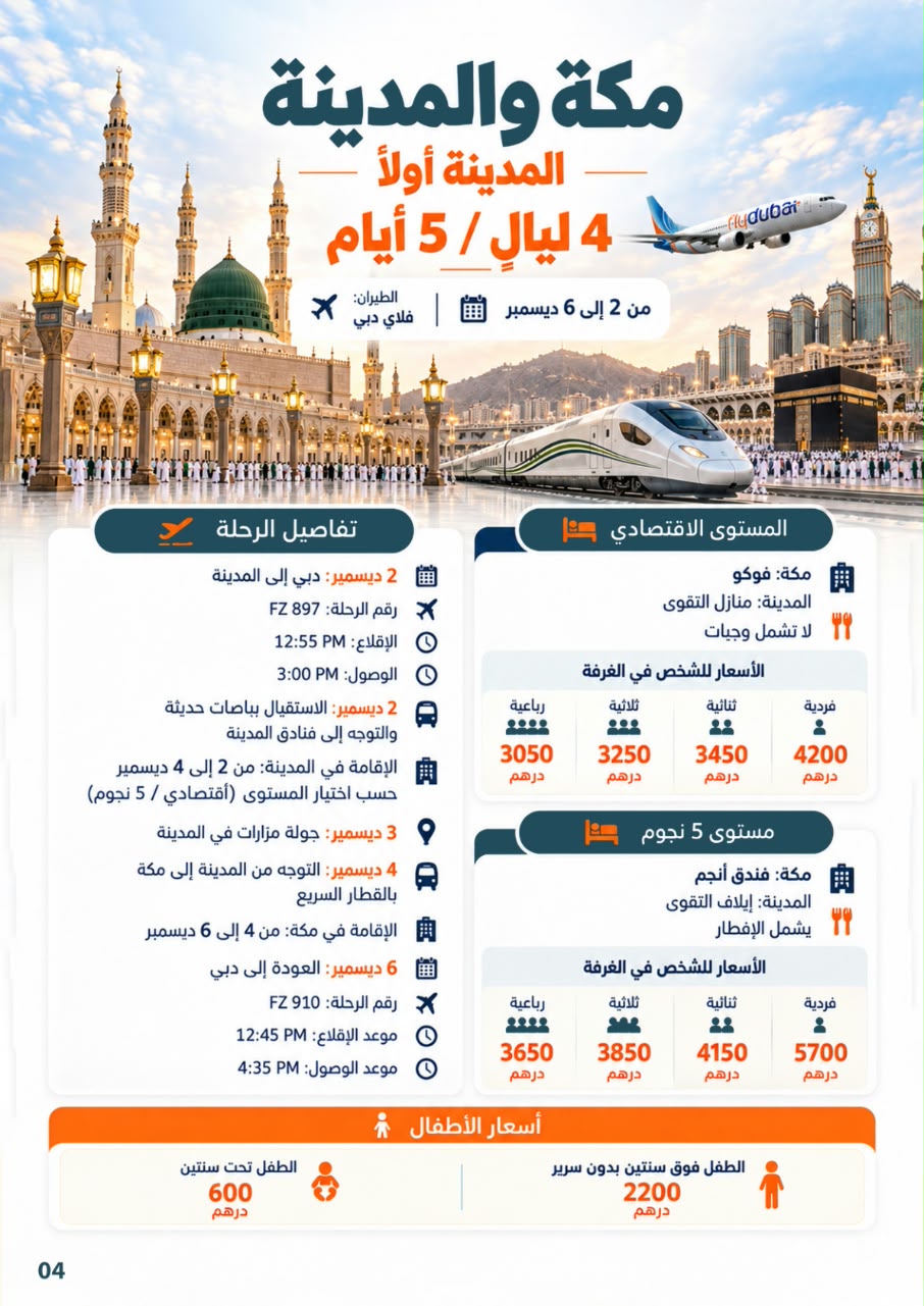 مكة والمدينة (المدينة أولًا) 🕌🕋 | عرض العيد الوطني الإماراتي